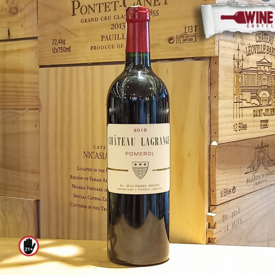 RED WINE Chateau Lagrange Bordeaux POMEROL 750mL FRANCE