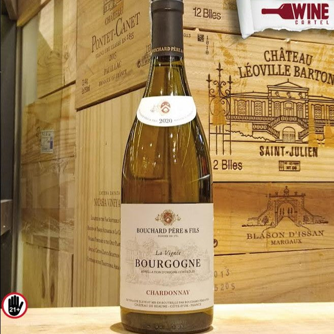 WHITE WINE Bouchard Aîné & Fils Chardonnay Bourgogne France 750mL FRANCE