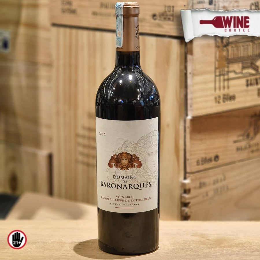 RED WINE Domaine de Baronarques Vignoble - Domaine de Baronarques - Un Grand Cru Rothschild 750mL FRANCE