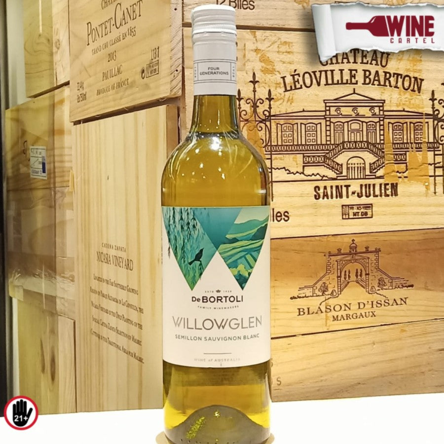 WHITE WINE DE BORTOLI WILLOWGLEN SEMILLION SAUVIGNON BLANC 750ml AUSTRALIA