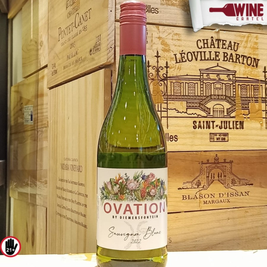 WHITE WINE OVATION SAUVIGNON BLANC 2022 750mL SOUTH AFRICA