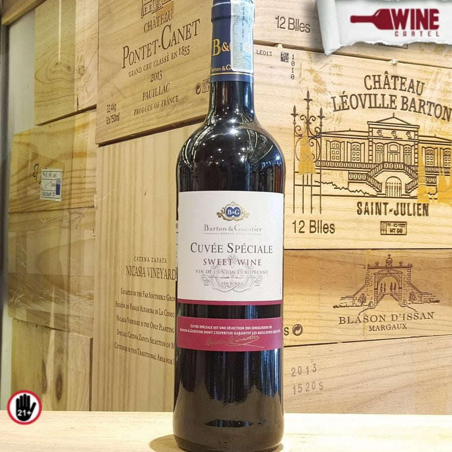 ROSE WINE FRANCE - B&G Cuvee Speciale Sweet Red Wine 750mL PERANCIS