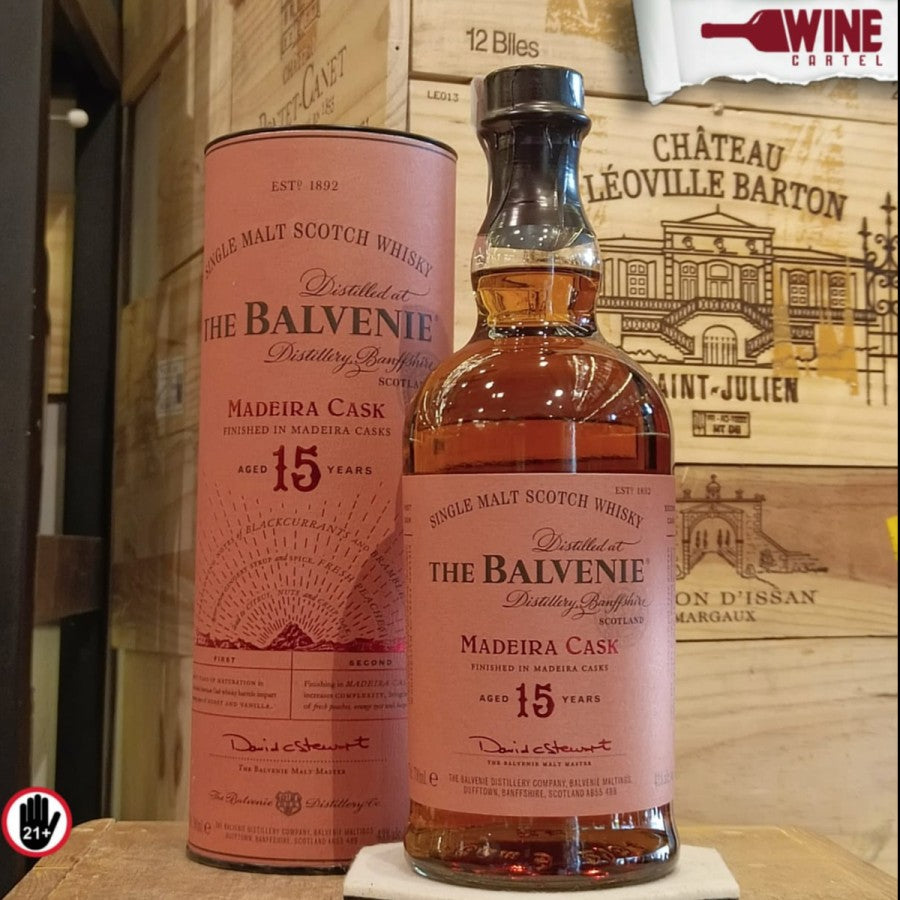 WHISKY Balvenie 15 yo Madeira Cask Single Malt Scotch Whisky 700 ml