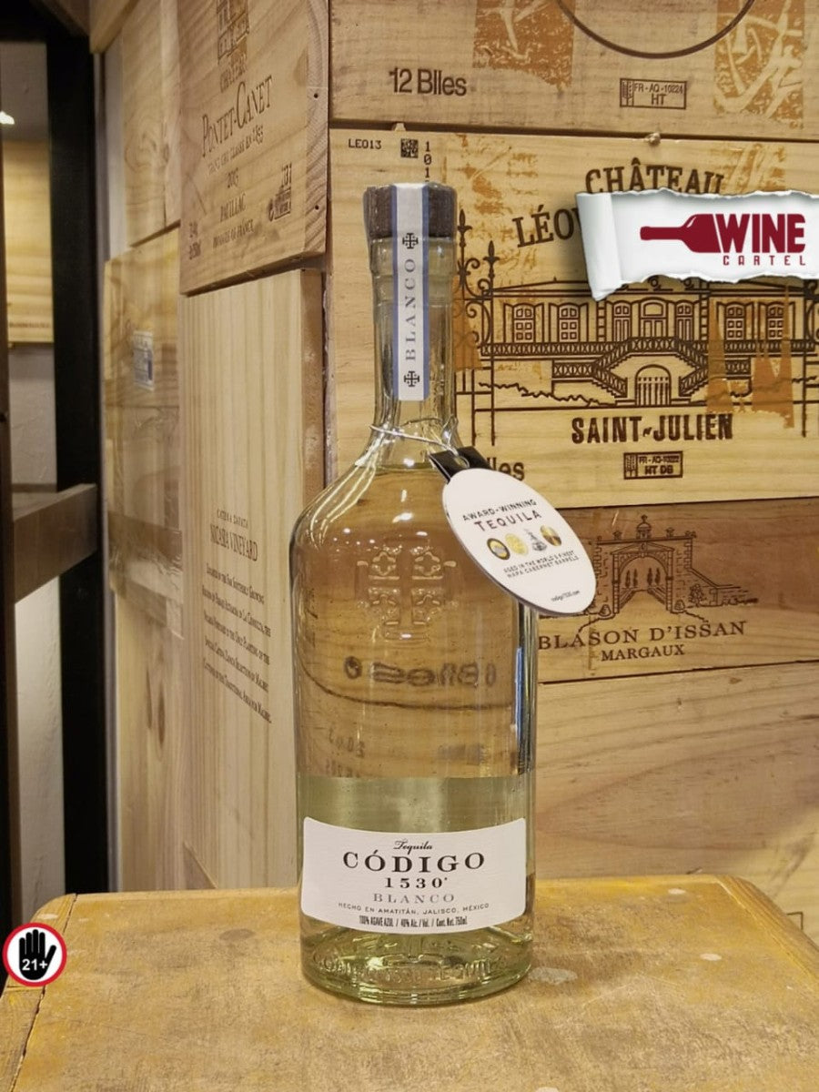 TEQUILA Codigo 1530 Blanco Tequila 750mL MEXICO