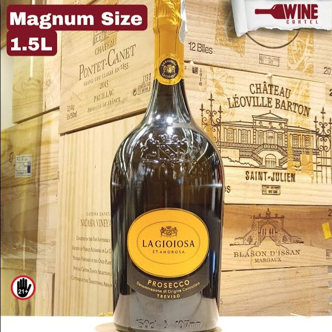 PROSECCO La Gioiosa Valdobbiadene Prosecco MAGNUM 1500mL 1.5l ITALY