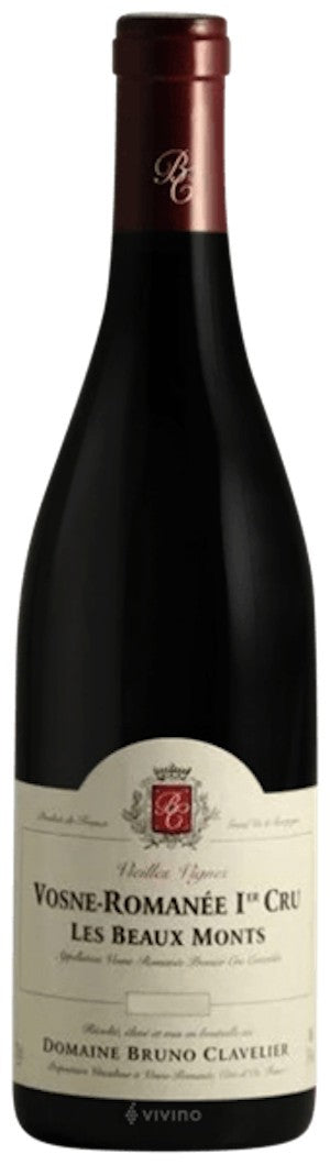 RED WINE Domaine Clavelier Bruno Vosne-Romanee Les Beaux Monts 2017 - 750ml FRANCE