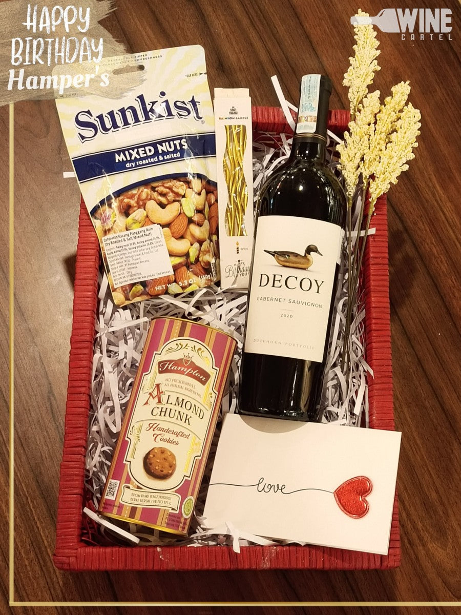HAMPERS Gift SET Birthday WINE Decoy Zinfandel Cabernet Sauvignon USA