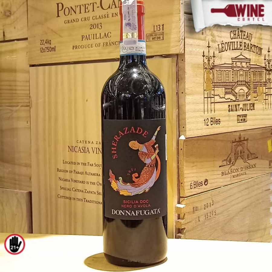 RED WINE DonnaFugata Sherazade Nero d'Avola 750ml ITALY