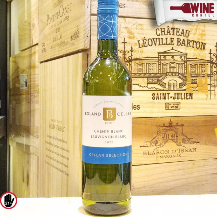 WHITE WINE Boland Chenin Blanc Sauvignon Blanc South Africa 750mL