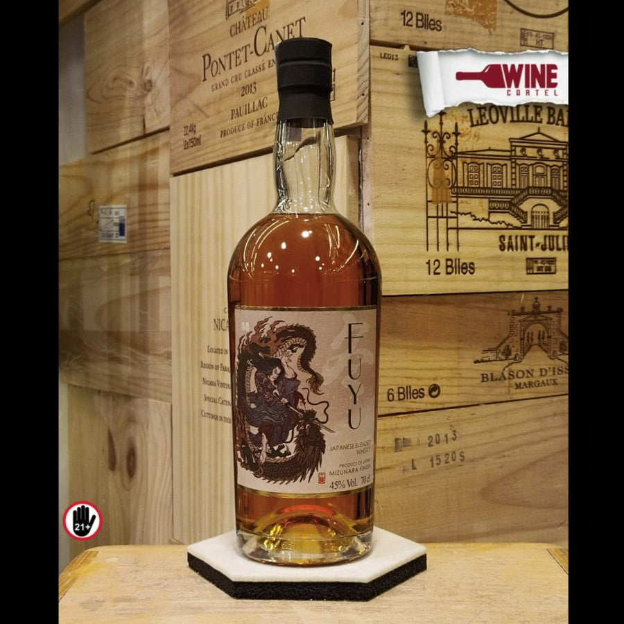 WHISKY FUYU Mizunara Japanese Blended Whiskey JAPAN 700mL