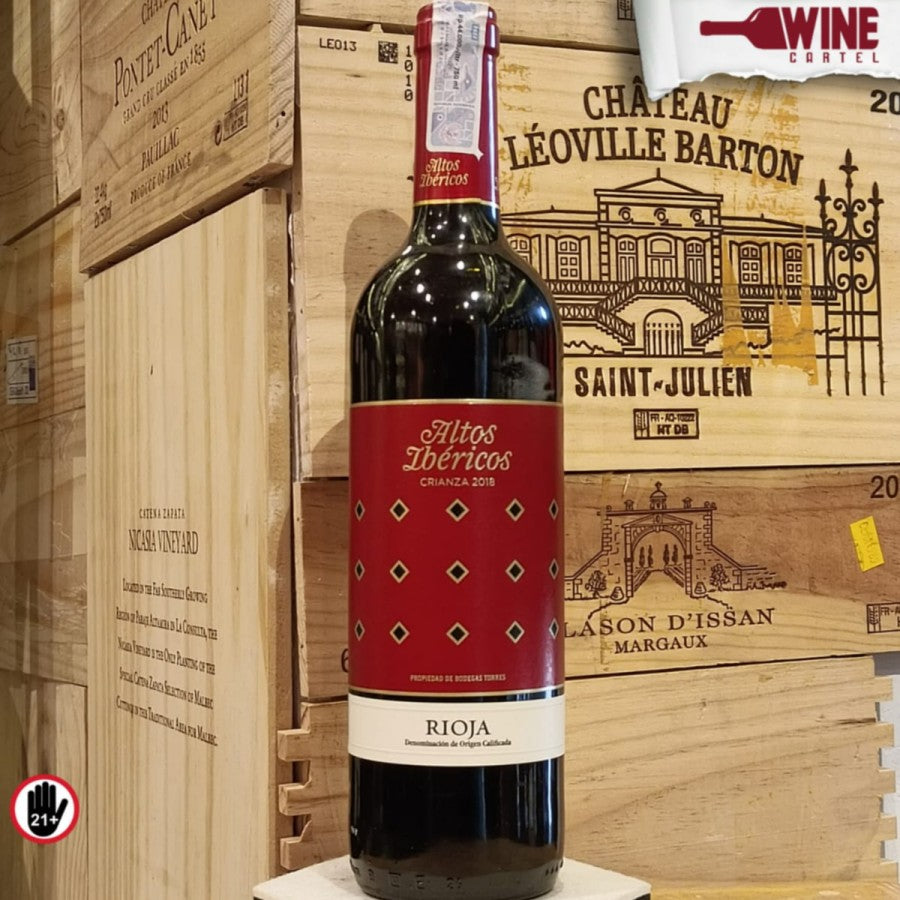 RED WINE Torres - Altos Ibericos - Crianza Rioja - Tempranillo - 750ml SPAIN
