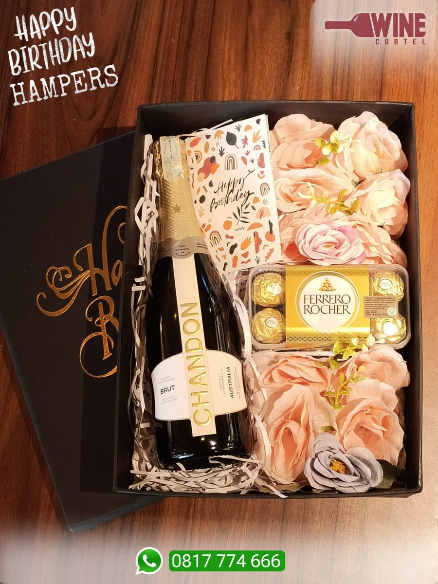 SPECIAL BIRTHDAY HAMPERS SPARKLING WINE Domaine Chandon Brut 750ml AUSTRALIA