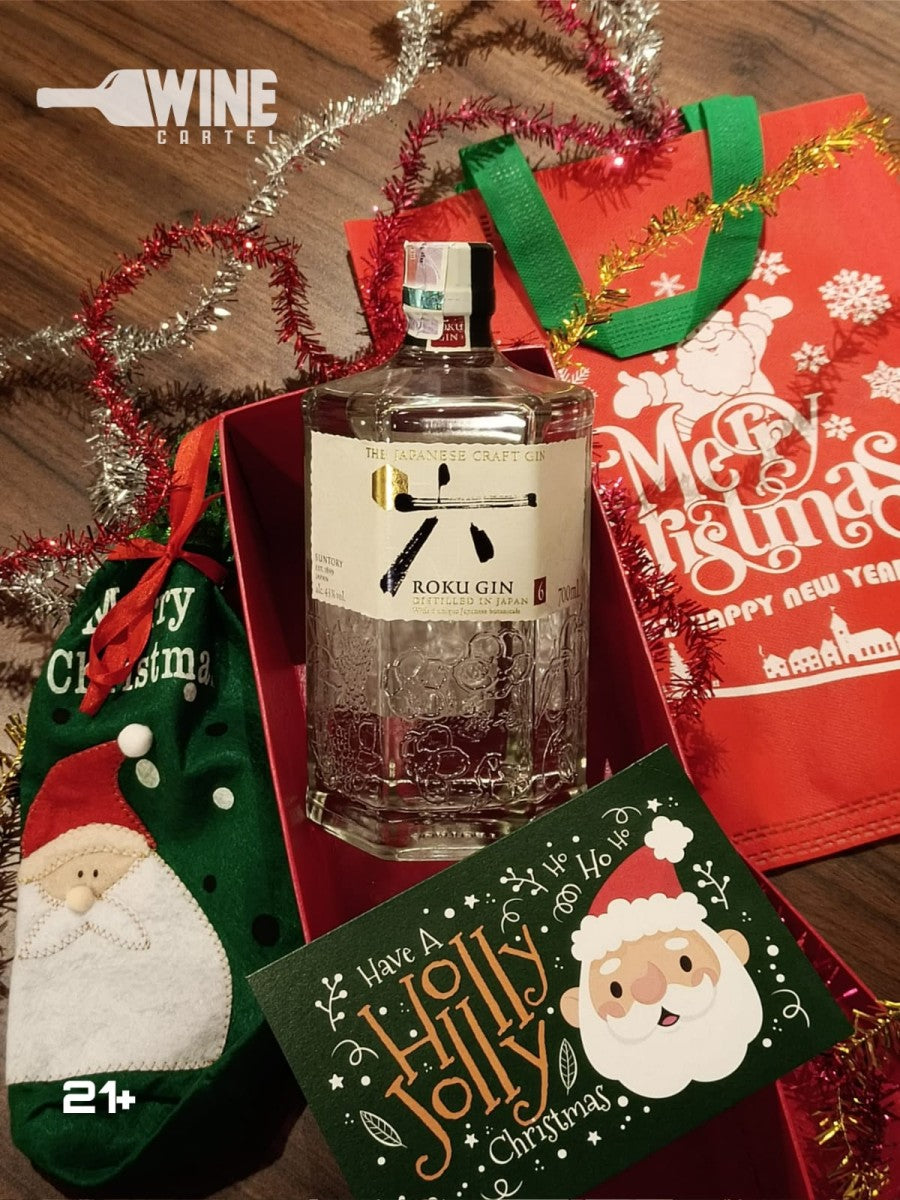 CHRISTMAS Hampers Gift Set GIN Roku GIN Rokugin Japanese Gin 700mL