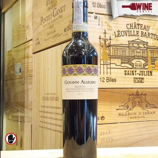 DESSERT RED WINE Allegrini Giovanni Recioto Valpolicella Classico ITALY