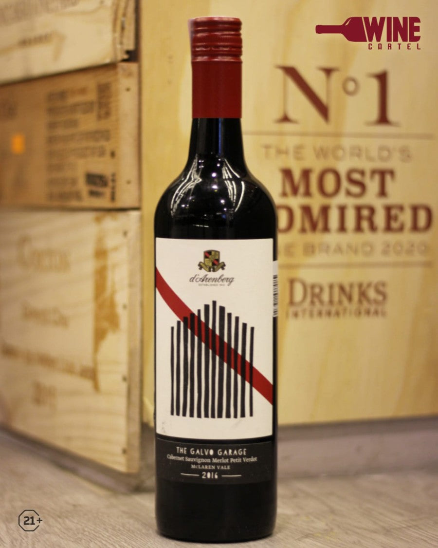 RED Wine d'Arenberg The Galvo Garage 2016 750ML AUSTRALIA