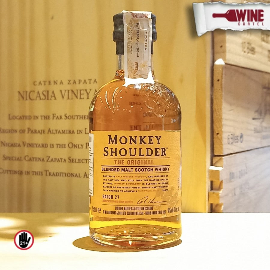 WHISKY Monkey Shoulder - Blended Whisky - 200ml SCOTLAND