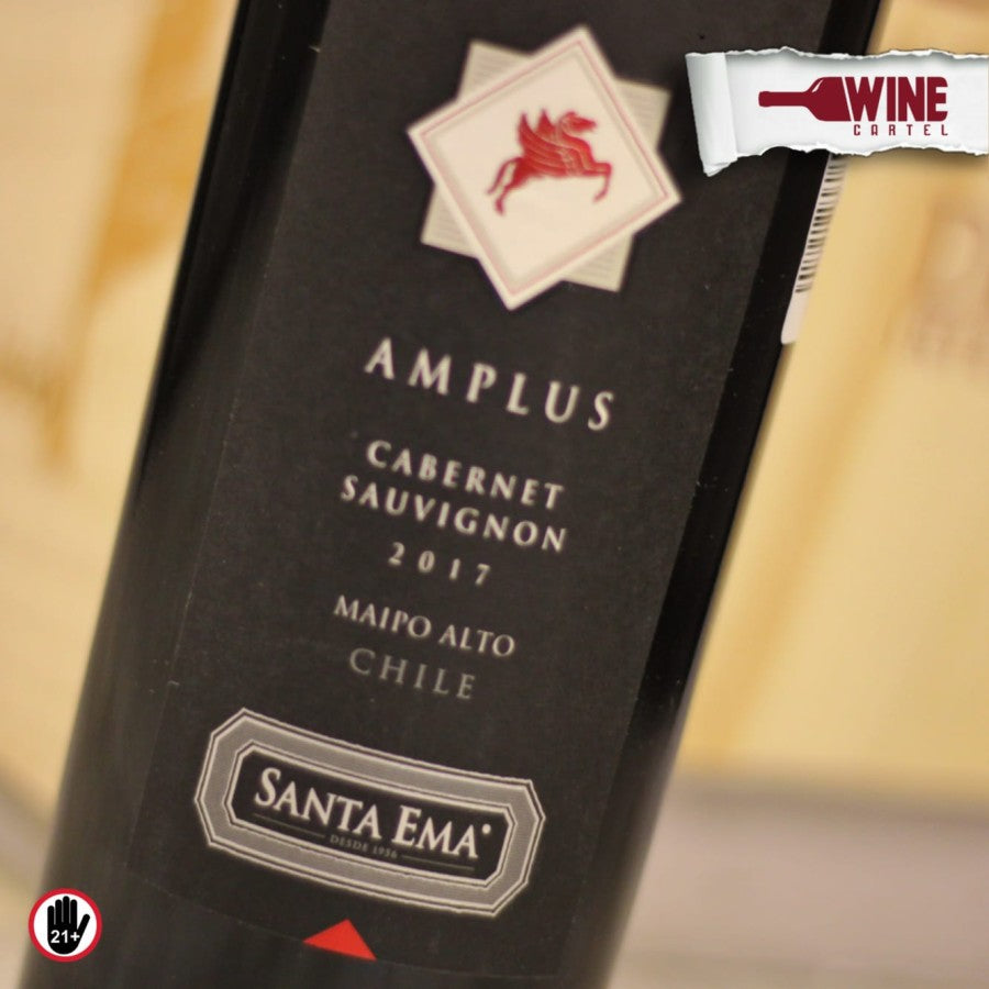 RED Wine Santa Ema Amplus Cabernet Sauvignon / Merlot 750ML CHILE