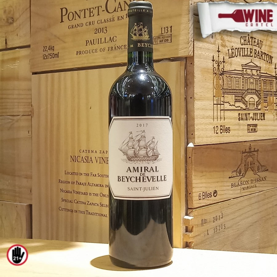 RED WINE Amiral DE Beychevelle ST JULIEN 750mL FRANCE