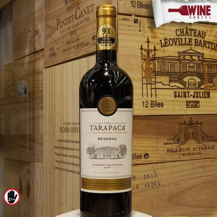 RED WINE Tarapaca Reserva Cabernet Sauvignon 750ml CHILE