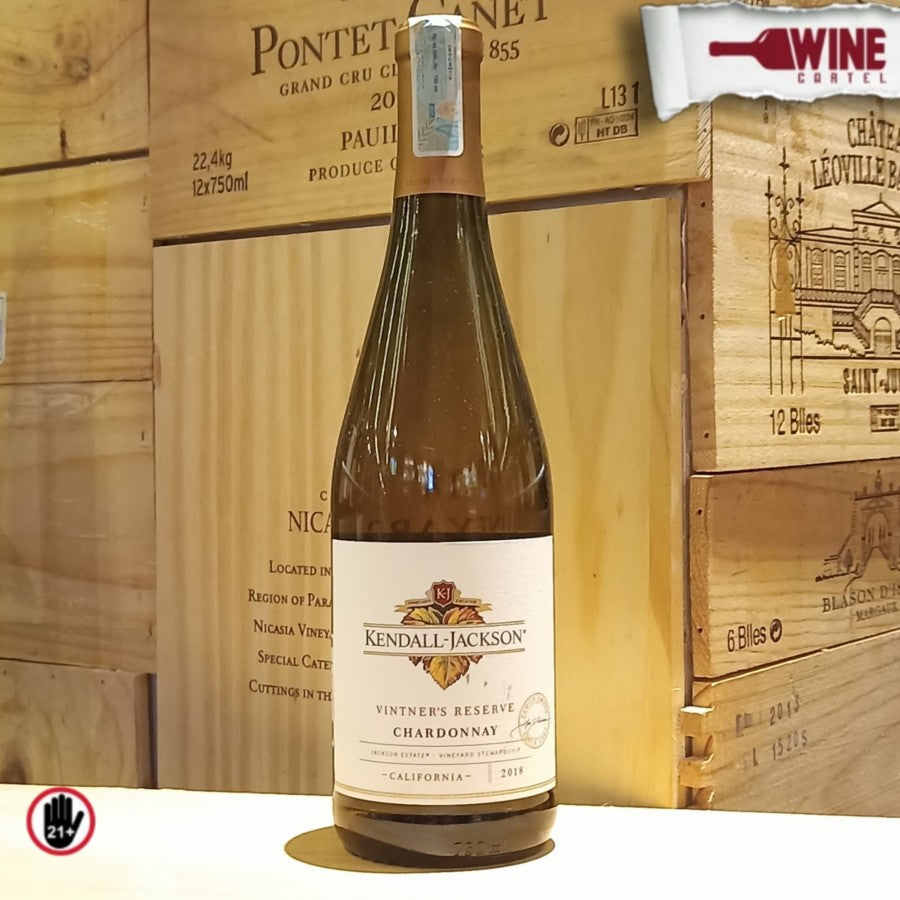 WHITE WINE Kendall Jackson Vintner's Reserve Chardonnay 750ml USA