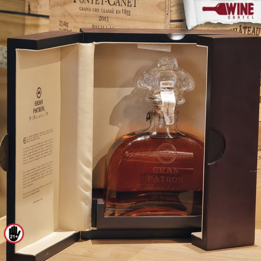 TEQUILA Gran Patron Burdeos Anejo Tequila Jalisco 750mL MEXICO