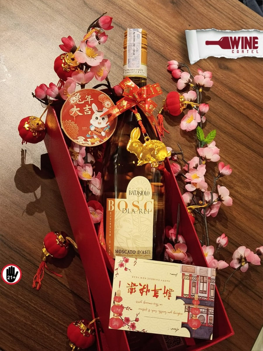 Chinese New Year Hampers Beni Di Batasiolo Moscato D'asti Bosc Dla Rei ITALY