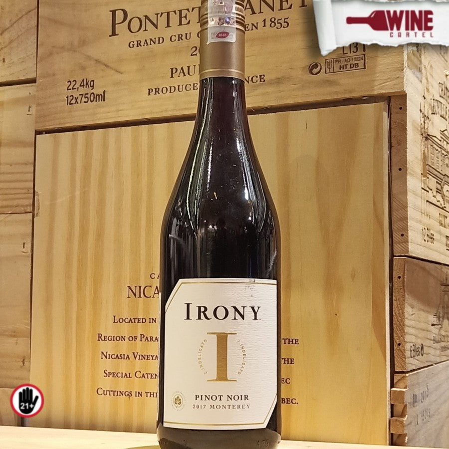 RED WINE IRONY Pinot Noir Monterey 750mL USA