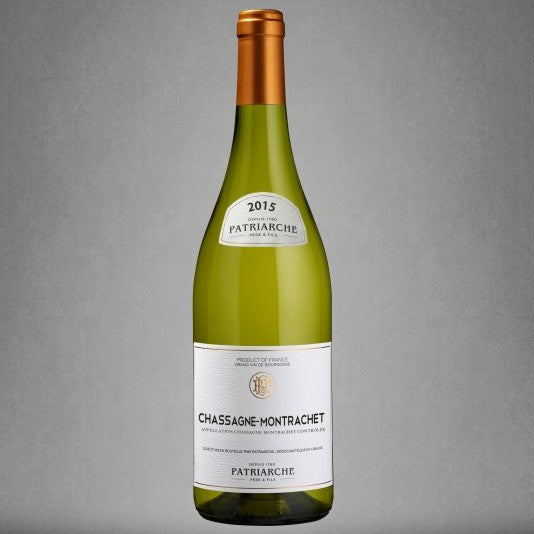 WHITE WINE Patriarche - Chassagne Montrachet - Chardonnay - 2015 - 750ml FRANCE