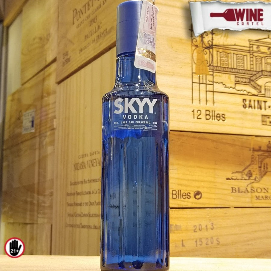 VODKA Skyy Vodka - MINI Sky Vodka bottle 180mL SAN FRANCISCO