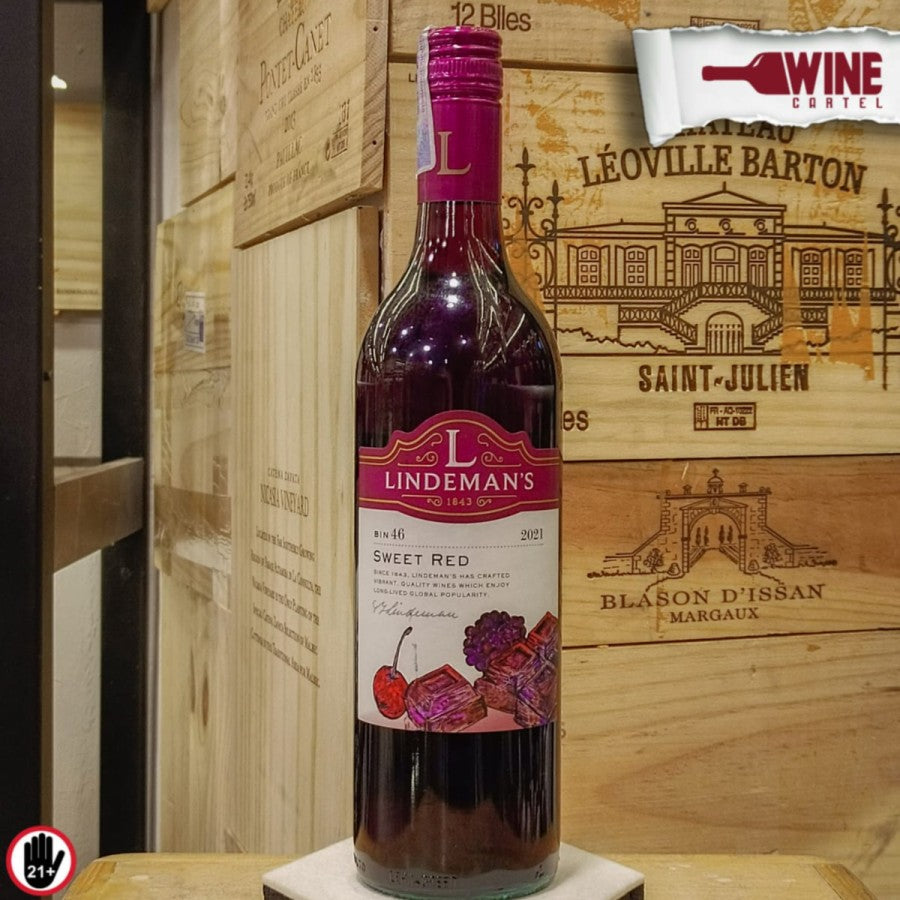 RED WINE Sweet Red Lindemans Bin 46 Sweet Red 750ml AUSTRALIA