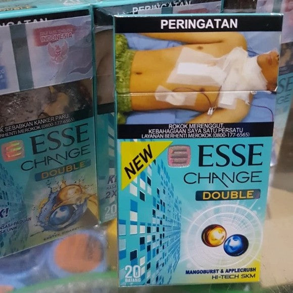 Rokok ESSE Change Double 20 / Mangoburst & Applecrush Roko Mint click SOUTH KOREA