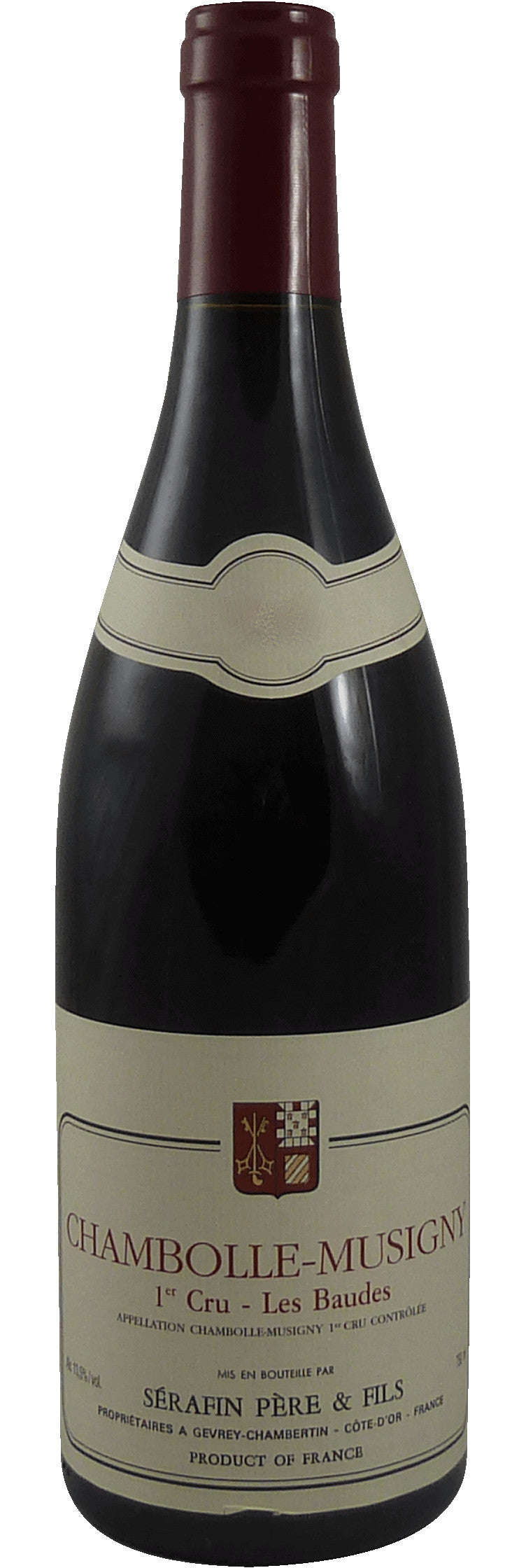 RED WINE Chambolle 1er Cru ''Les Baudes'' 19 FRANCE