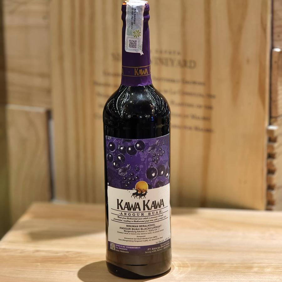 Kawa Kawa Anggur Merah Buah Blackcurrant 600ml