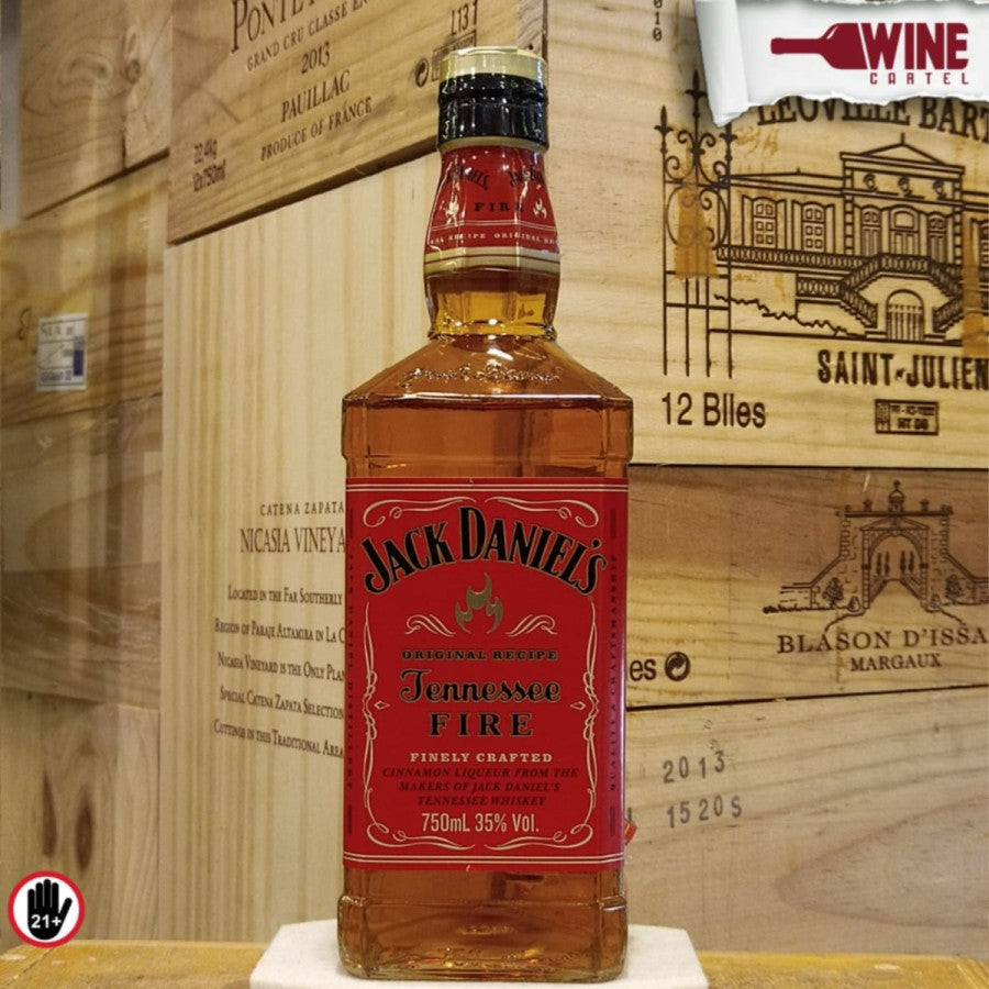 WHISKY Jack D Jack Daniels Tennese Fire 700ml