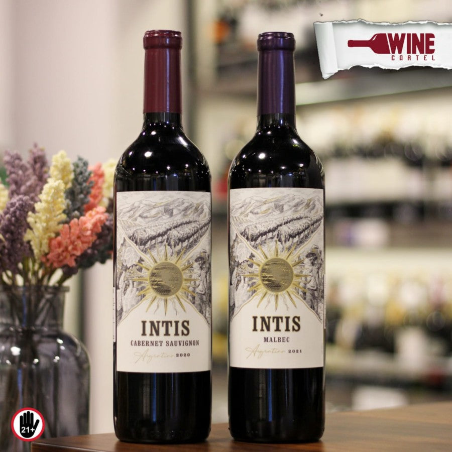 RED Wine Finca las Moras INTIS Cabernet Sauvignon / Malbec 750mL ARGENTINA