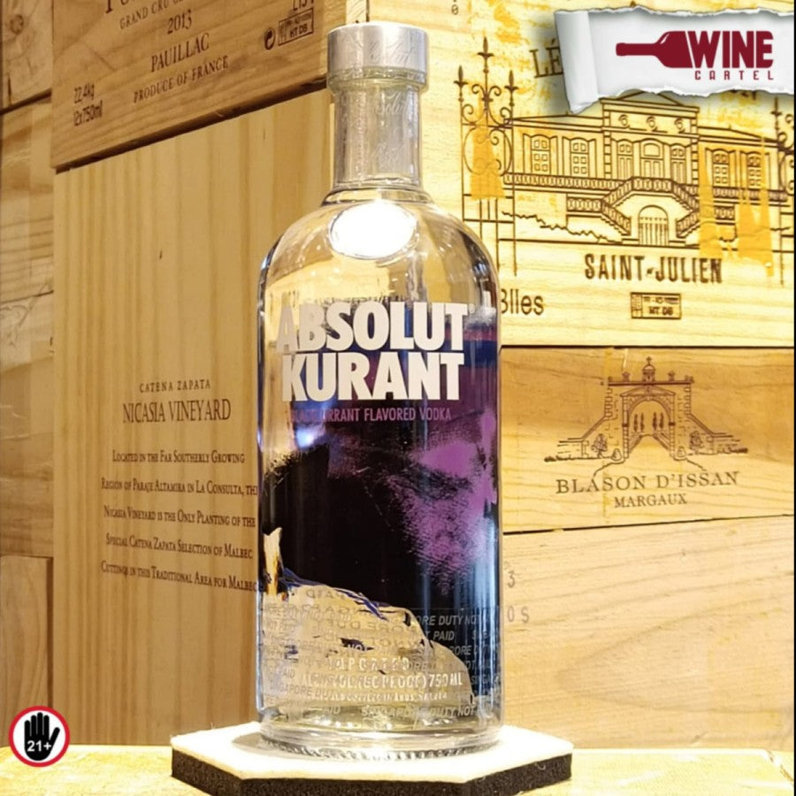 VODKA Absolut Kurant 750mL SWEDEN