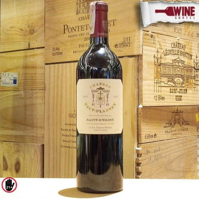 RED WINE CHATEAU HAUT PLANTEY Saint Emilion 750ml FRANCE