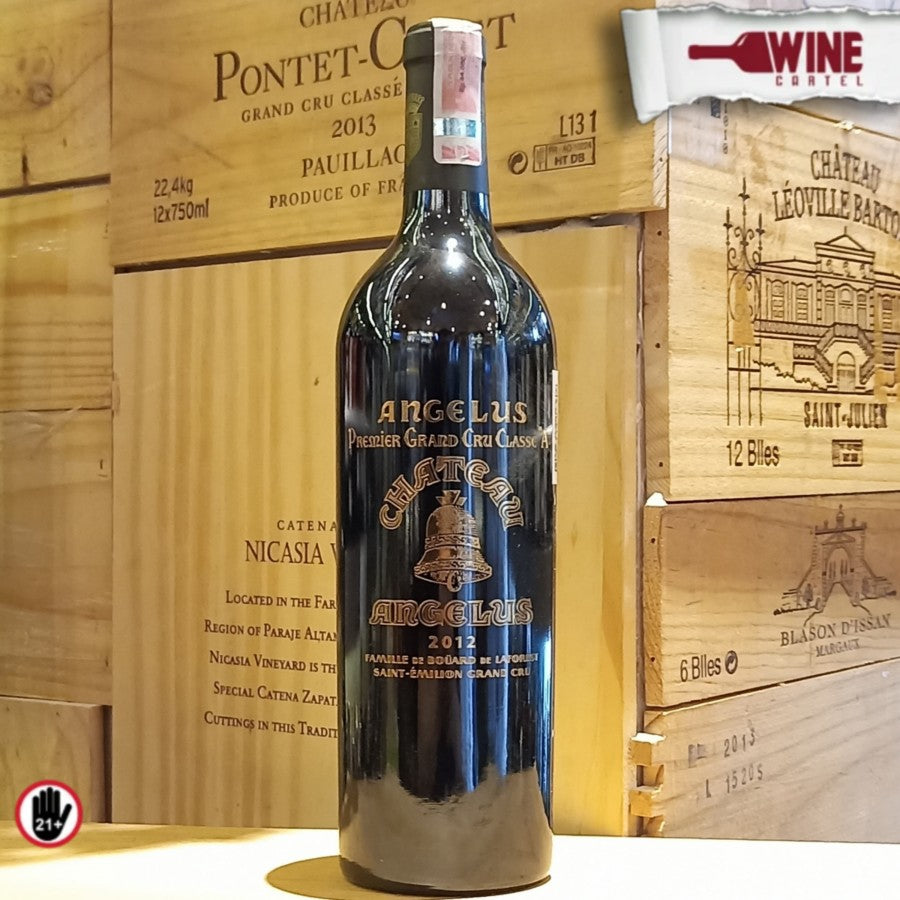 RED WINE CHATEAU Angelus Grand Cru Classe 2012 750ml