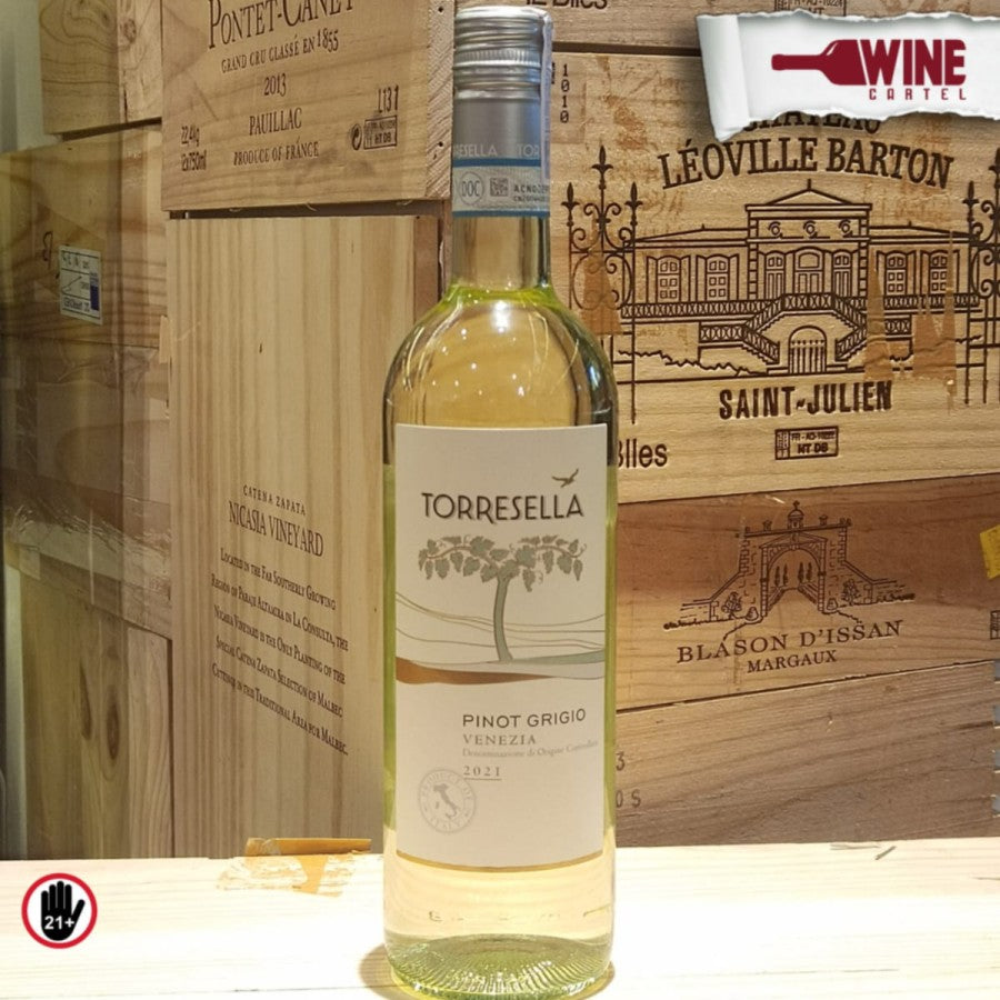 WHITE WINE Torresella Pinot Grigio 750mL ITALY