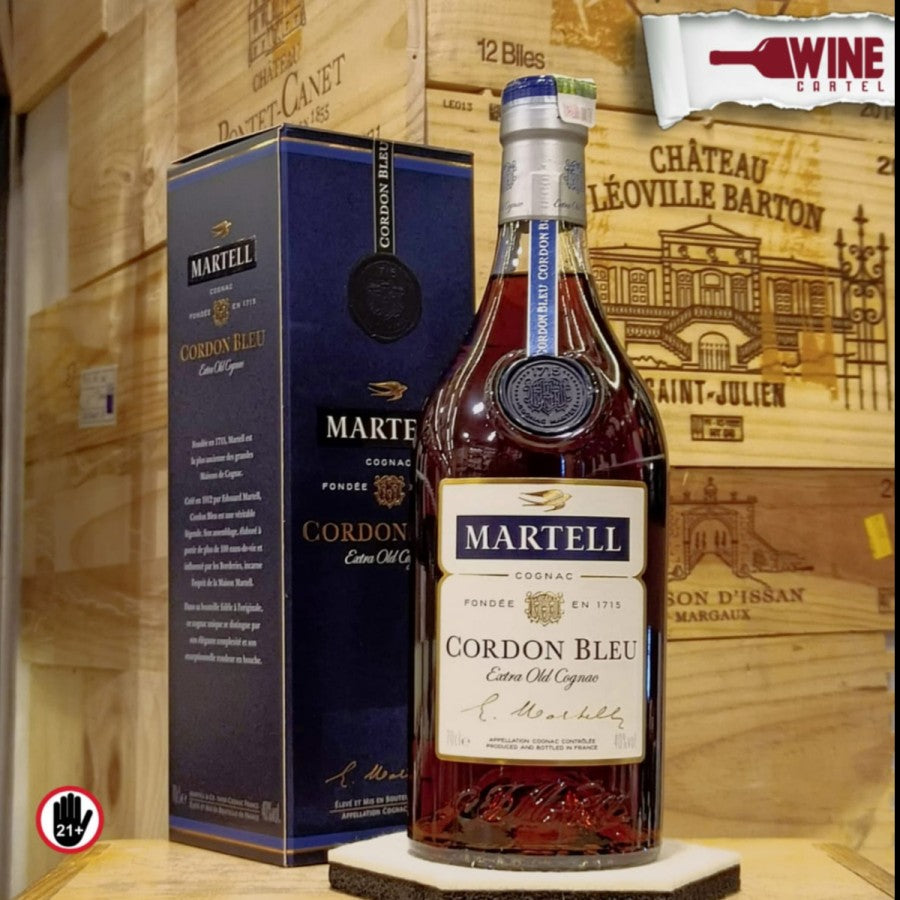 MARTELL Cordon Bleu Extra Old Cognac Whisky 700ml MCB FRANCE