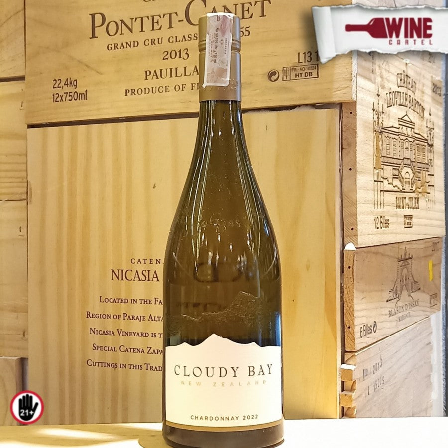 WHITE WINE Cloudy Bay Chardonnay 750ml NEW ZEALAND
