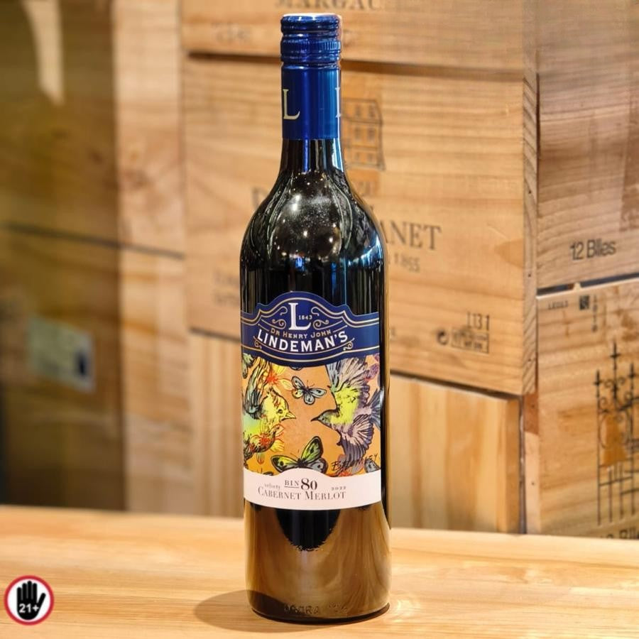 Red Wine Lindemans Bin 80 Lindeman Cabernet Merlot 750Ml Australia