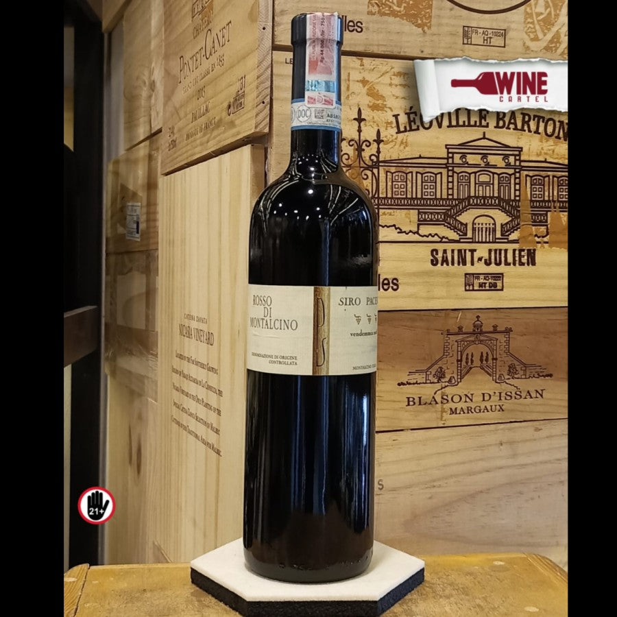 RED WINE Siro Pacenti Rosso Di Montalcino 2018 Sangiovese 750mL ITALY