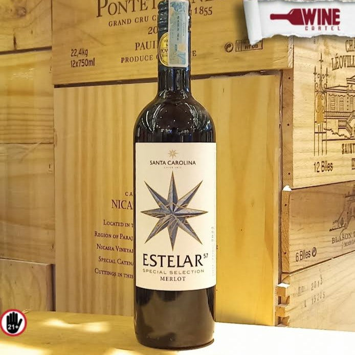 RED WINE Santa Carolina - Estelar 57 Merlot 750ml - CHILE