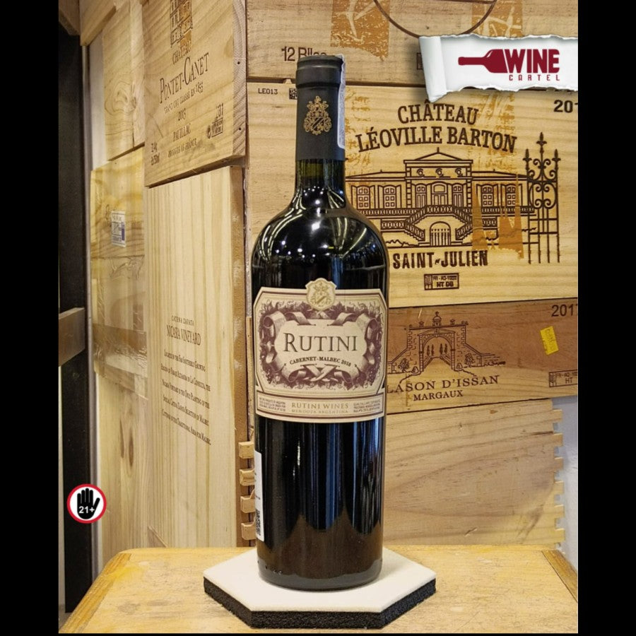 RED WINE Rutini Wines Mendoza Cabernet Malbec / Malbec 750mL ARGENTINA