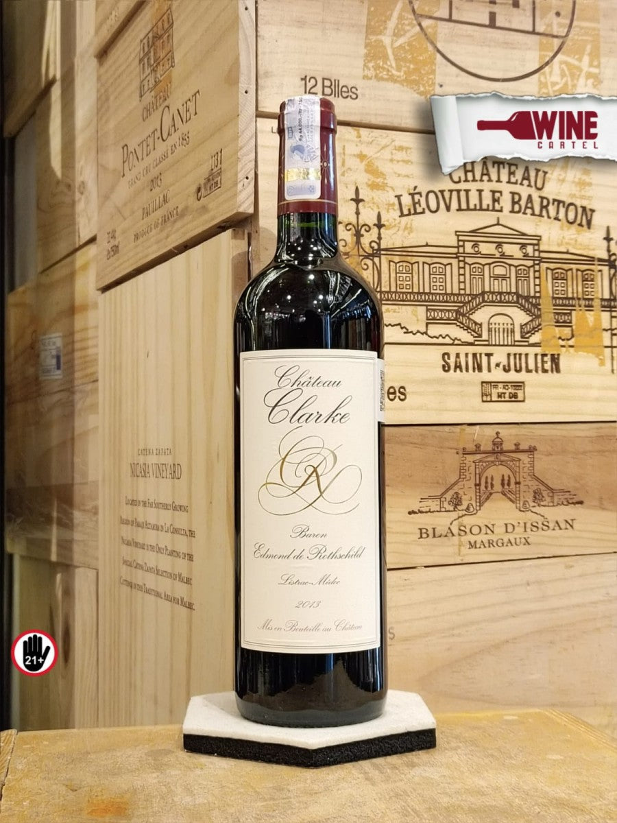 RED WINE Chateau Clarke Listrac-Medoc 2013 FRANCE