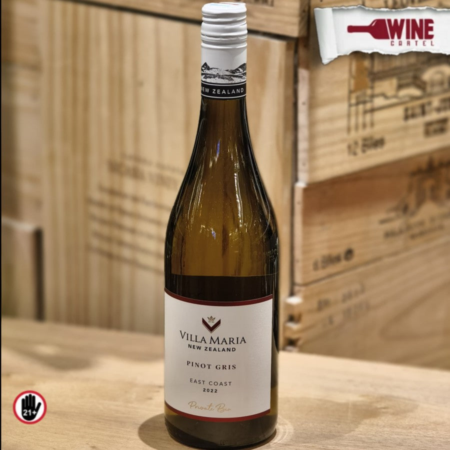 WHITE WINE Villa Maria Private Bin East Coast Pinot Gris White Wine 750mL New Zealand