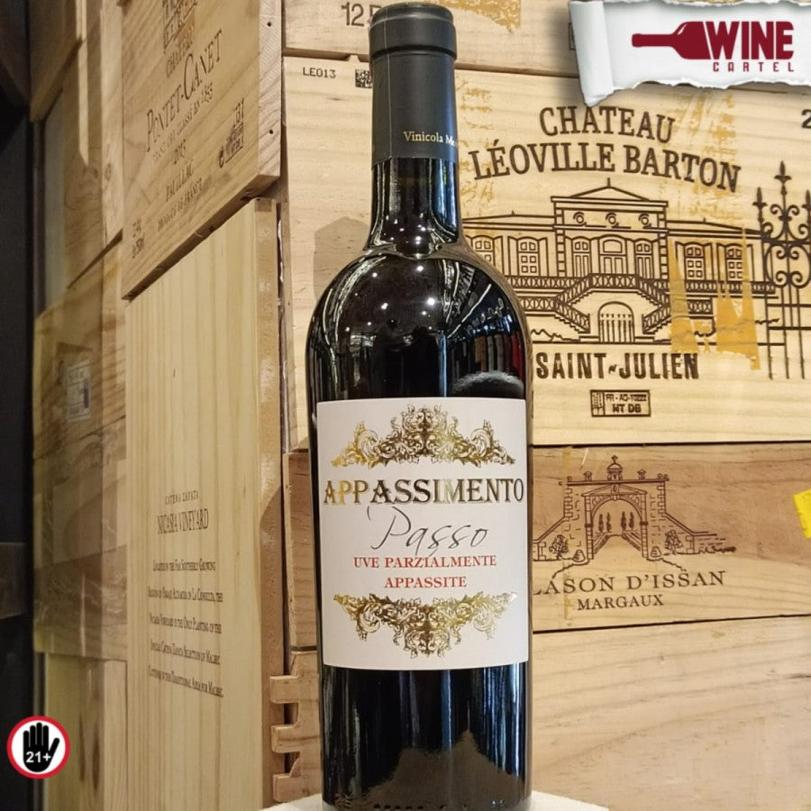 RED WINE Vinicola Mediterranea Passo Appassimento Puglia 750mL ITALY