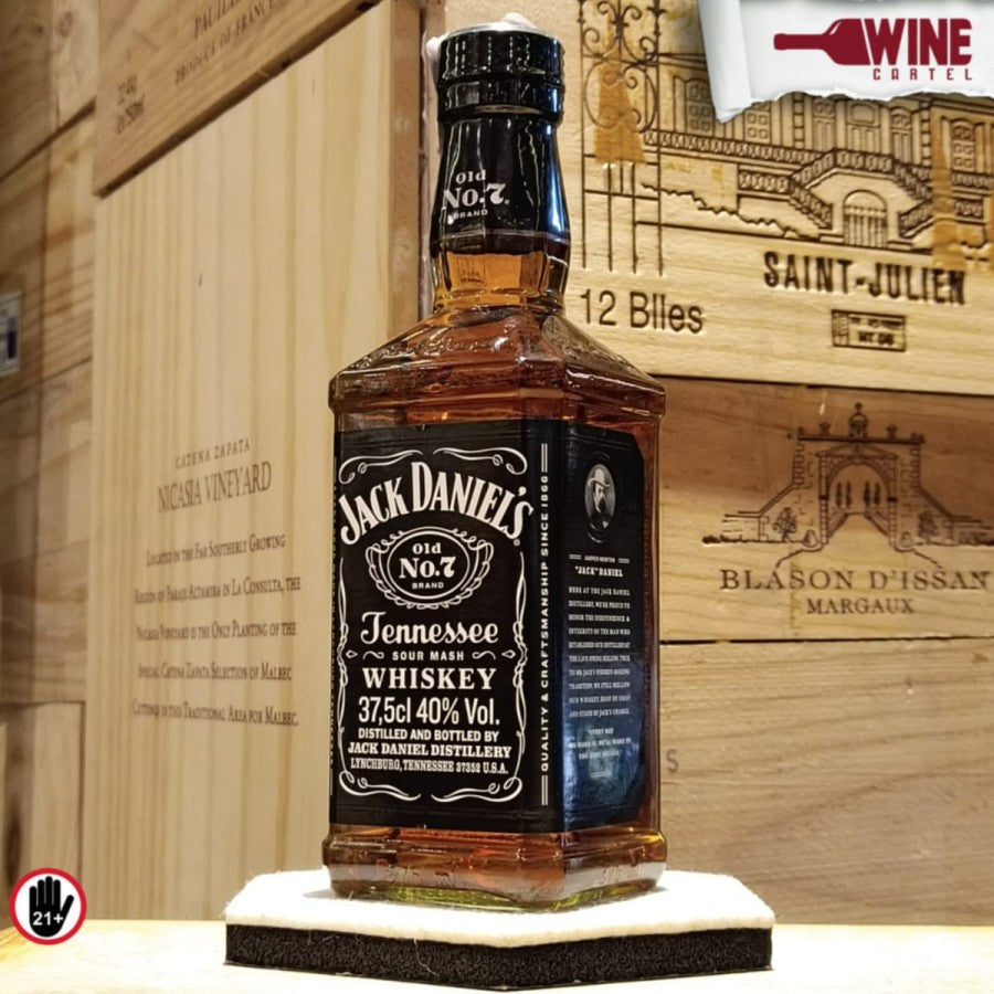 WHISKY Jack Daniels Jack D Whiskey 375ml Mini Bottle US