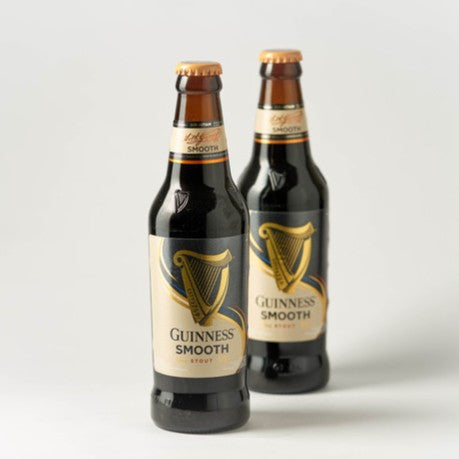 BEER Bir Hitam Guinness Smooth Botol 325ml x6 BOTOL IRELAND